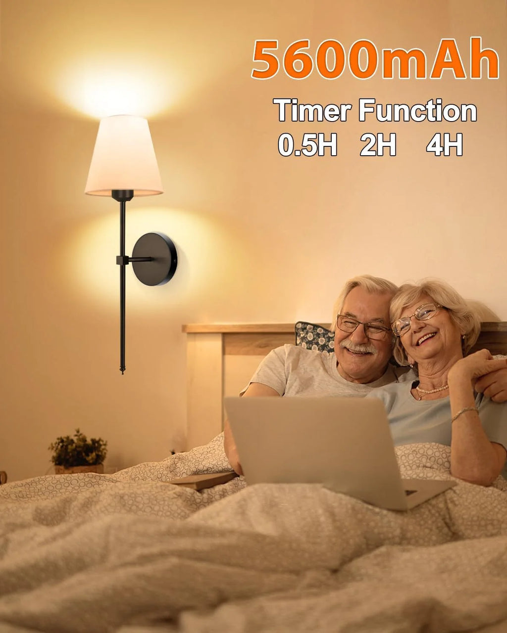 Dimmable Square LED Table & Wall Light