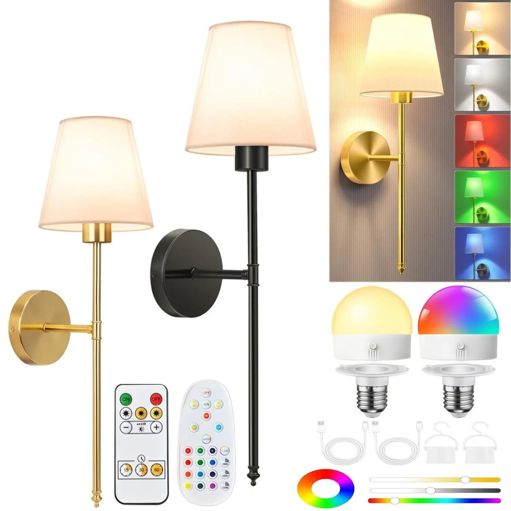Dimmable Square LED Table & Wall Light
