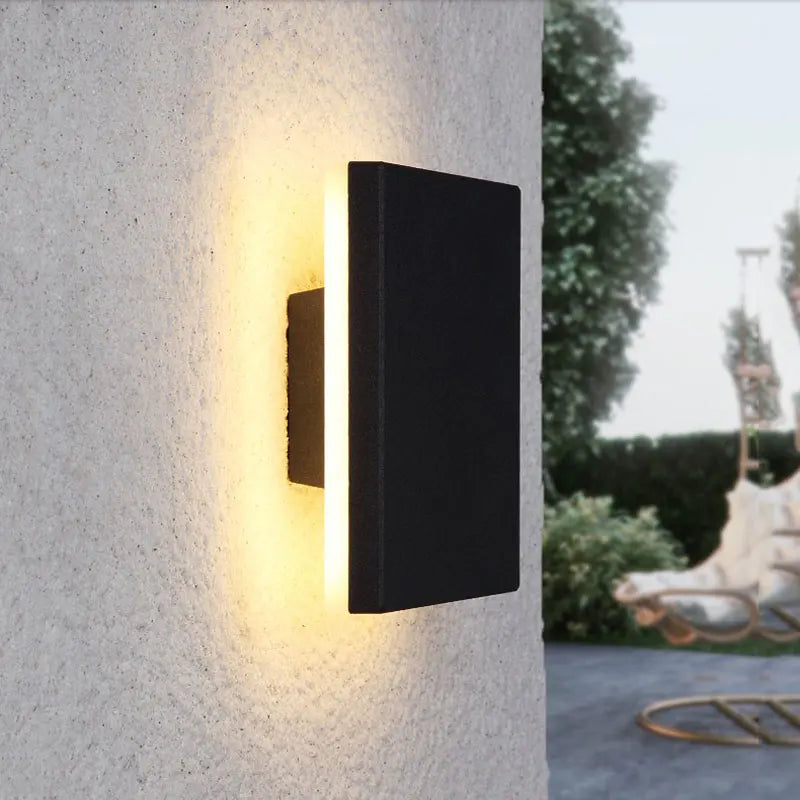 Waterproof Outdoor Lighting Modern Wall Light Outdoor LED Lamp Courtyard Exterior Sconce Walkway Porch Garden Light Wall IP55