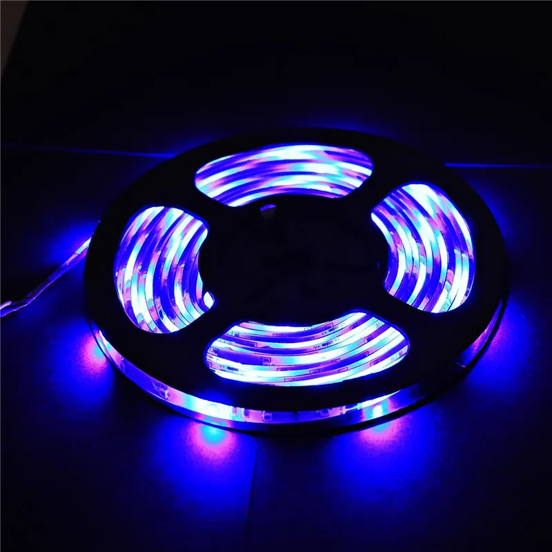 LED Strip Light 12V 5M 300 Leds SMD 3528 Diode Tape RGB & Single Colors High Quality LED Ribbon Flexible Home Decoration Lights