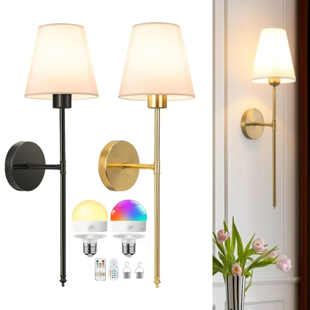 Dimmable Square LED Table & Wall Light