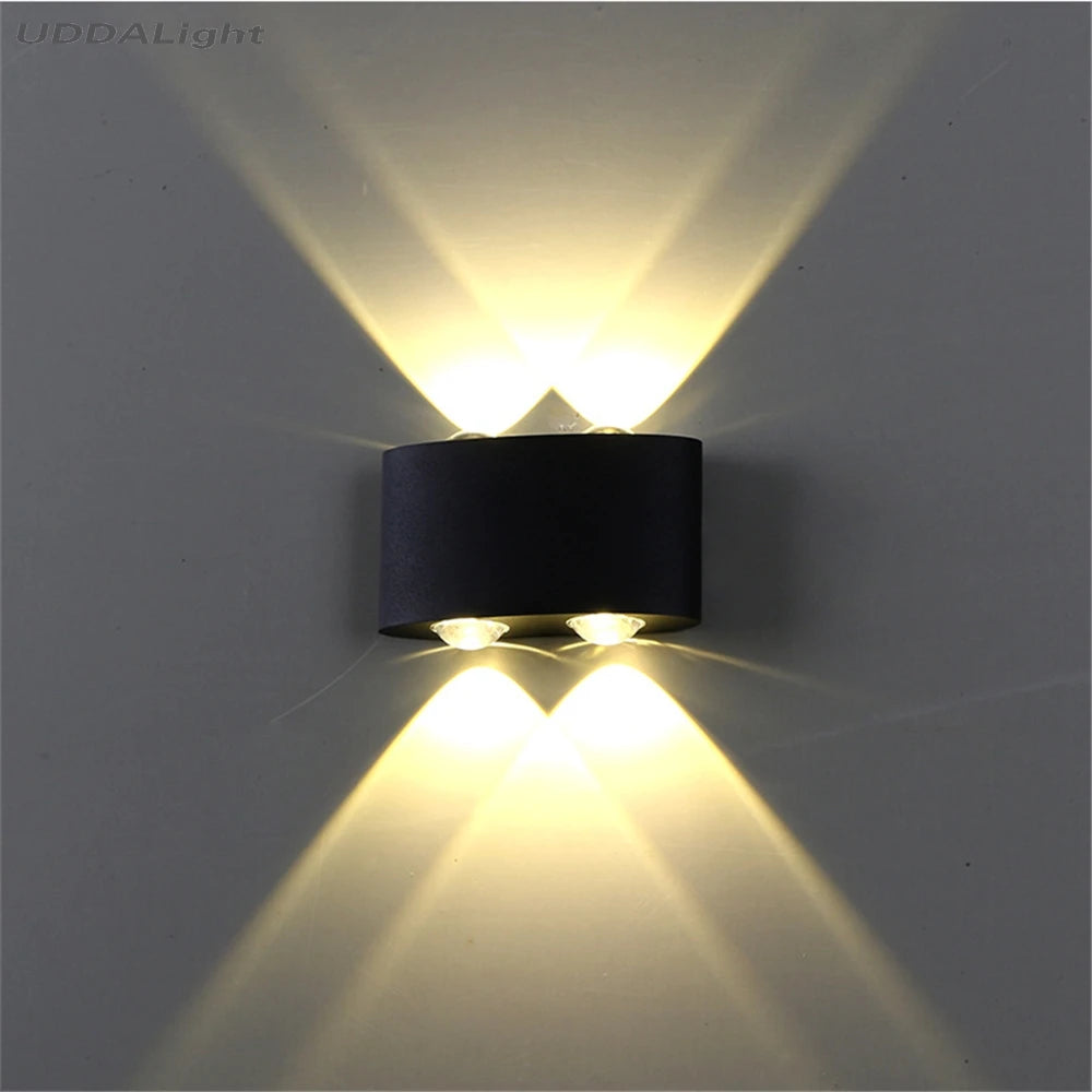 Oval Waterproof 4W LED Wall Light