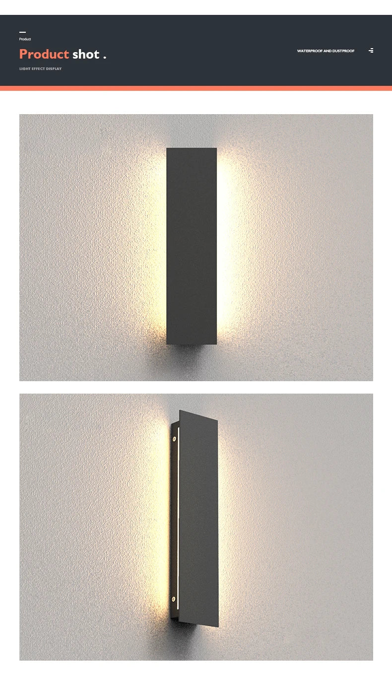 Outdoor Wall Light Outdoor Wall Lamp Outside Led Outdoor Lighting Wall Lamps Waterproof IP65 Outdoor Lamp Outside Garden Lights