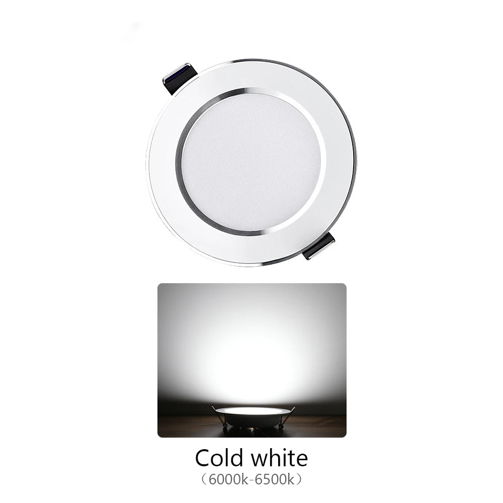 Recessed LED Tube Spotlight — 3W to 15W
