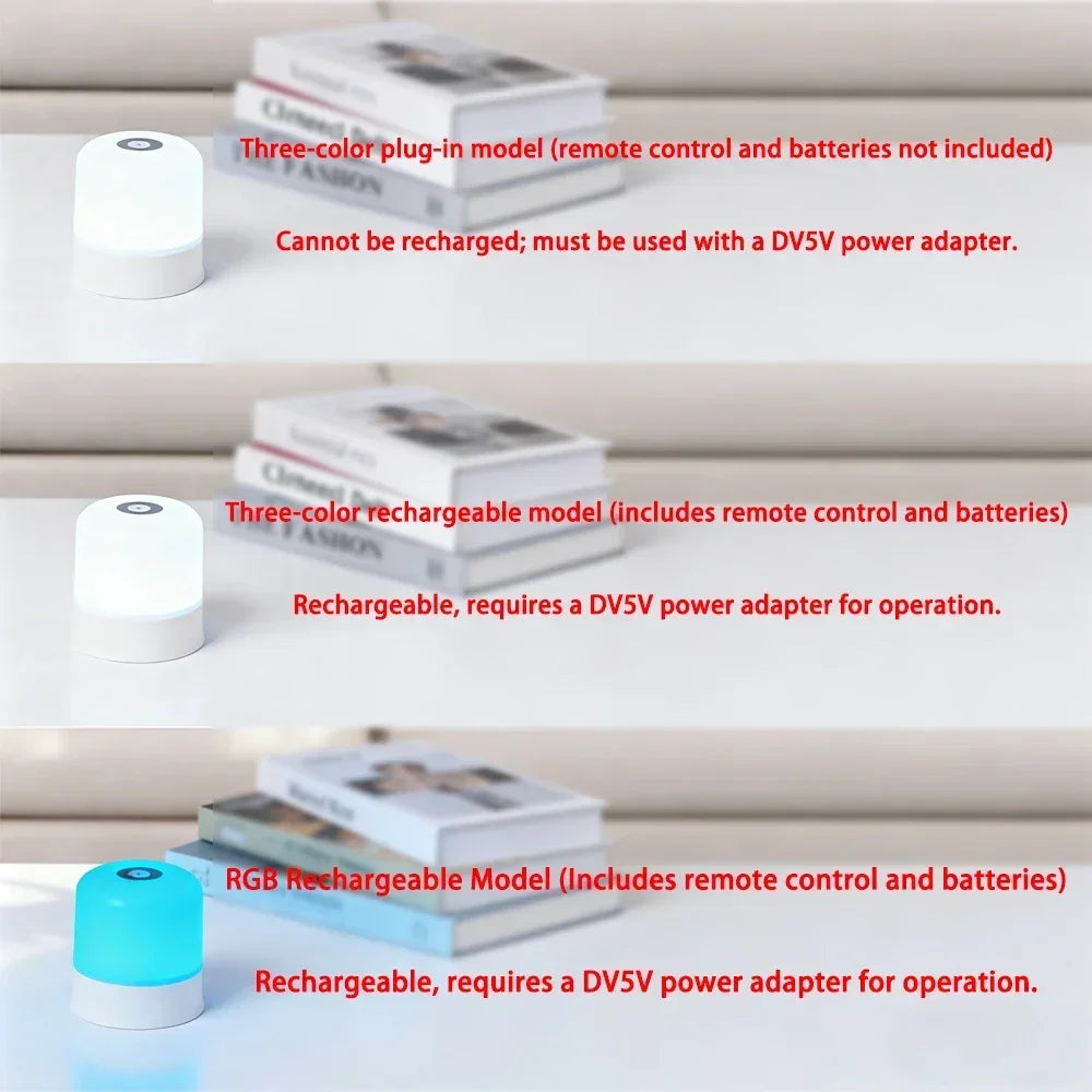RGB Touchscreen Dimmable LED Desk Lamp