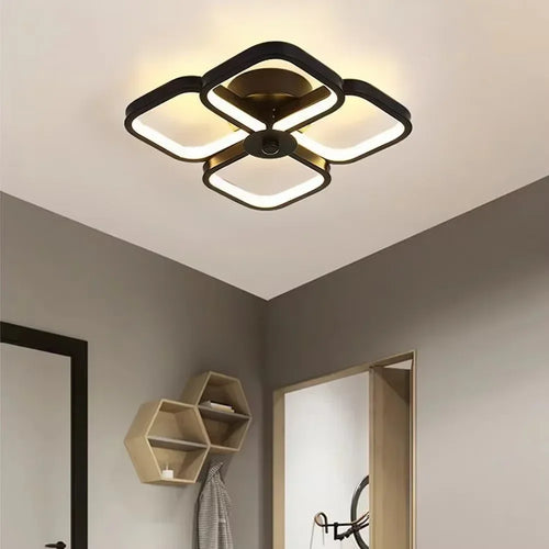 Indoor LED Lighting Fixtures Lack Led Aisle Ceiling Light Modern Lamps Square Shape Surface Living Room Household Deco Hallway