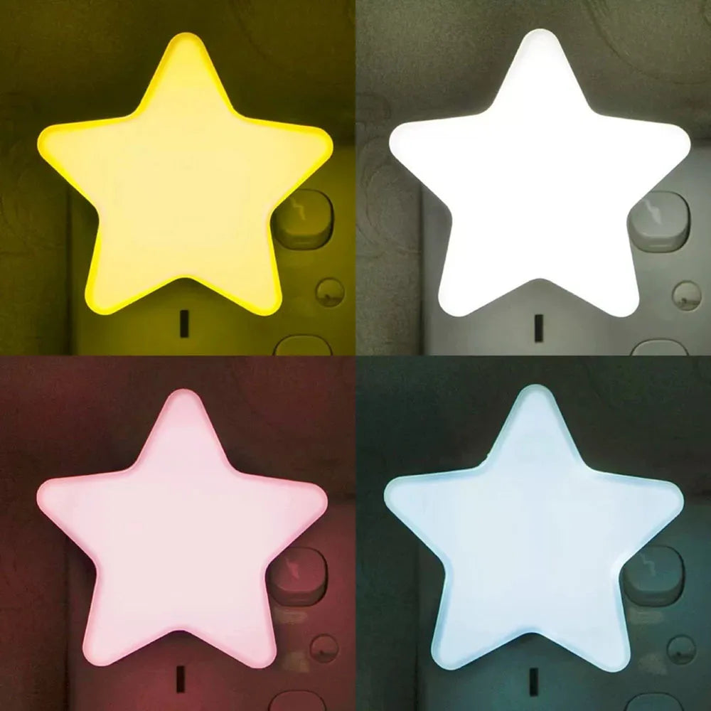 LED Star Night Light — EU/US Plug