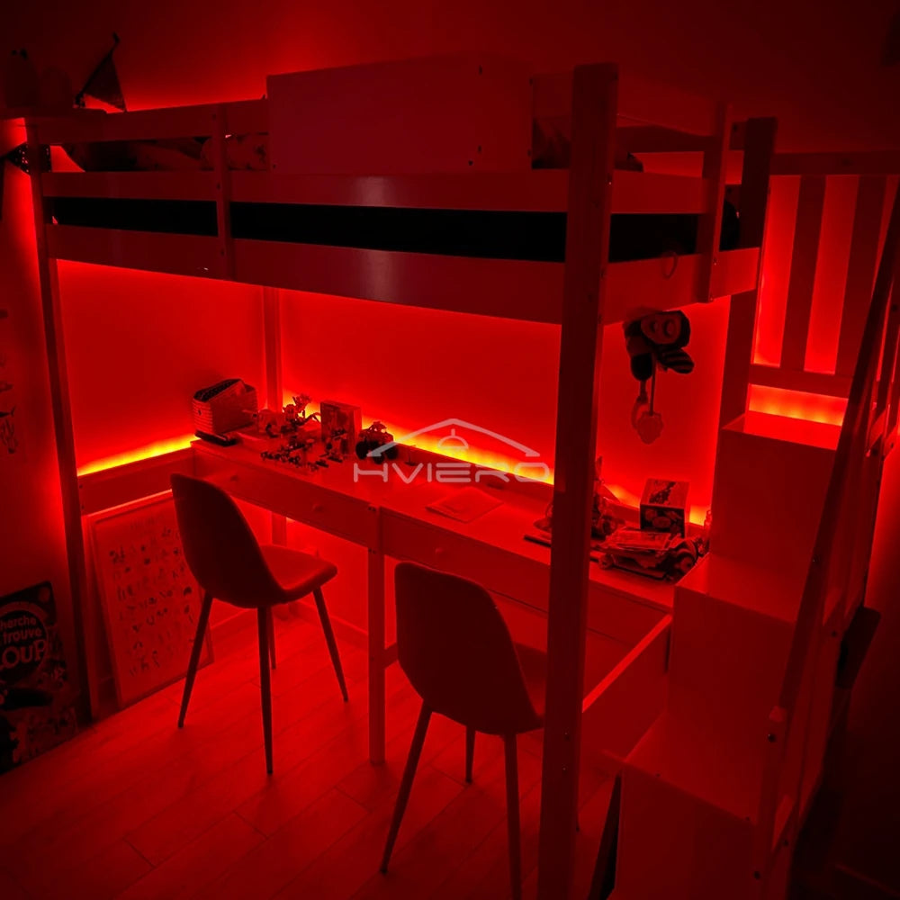LED Light Strips 2835 Decoration Lighting Infrared Remote Controller Ribbon Lamp USB 5V Festival Party Bedroom BackLight Lamps