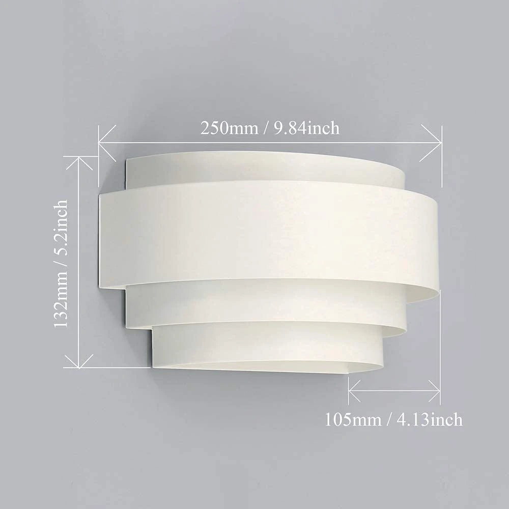 Nordic Style Indoor Lighting E27 LED Wall Lights Modern Up Down Bedside Lamp Fixture Sconce Indoor Corridor Living Room Bedroom