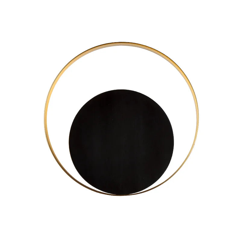 Indoor LED Wall Lamp Living Room Decoration Wall Light Home Lighting Fixture Round Loft Stair Bedroom Bedside Lights AC90-260V