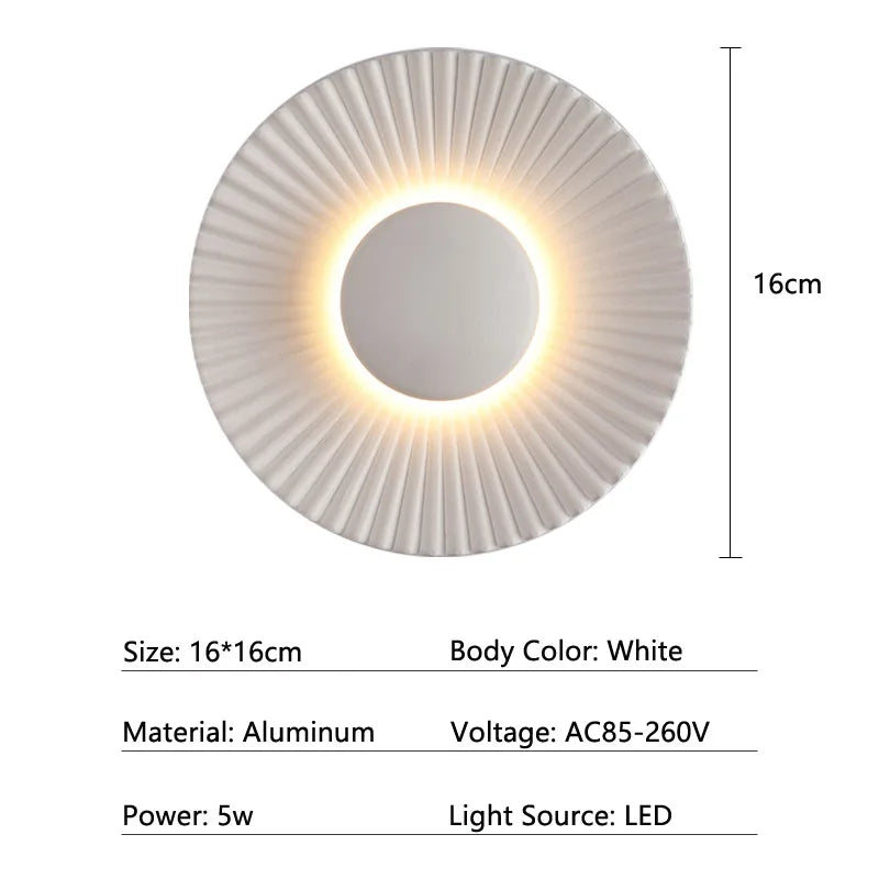 Modern Indoor LED Wall Lamp Living Room Bedroom Bedside Lamps Creative TV Background Wall Light Loft Stair Home Lighting Fixture