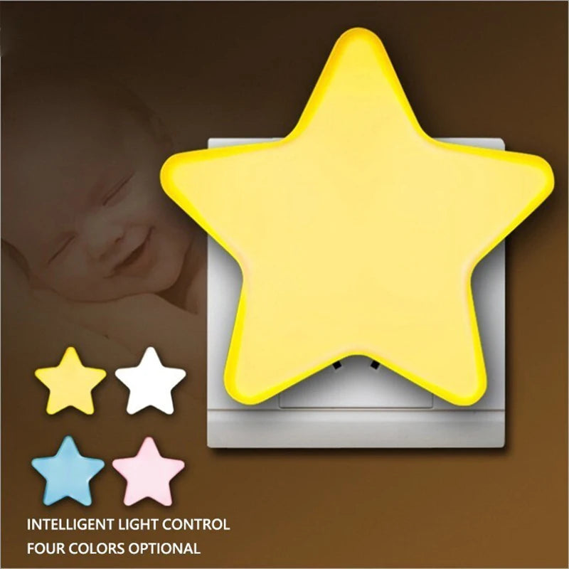 LED Star Night Light — EU/US Plug