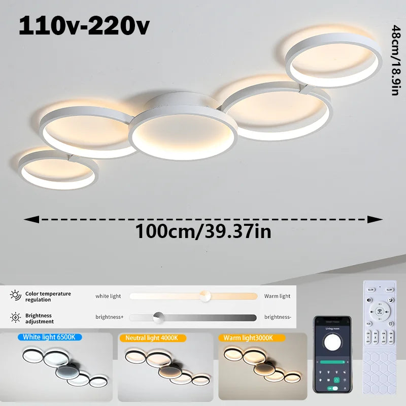 Smart Bluetooth Dimmable LED Ceiling Light