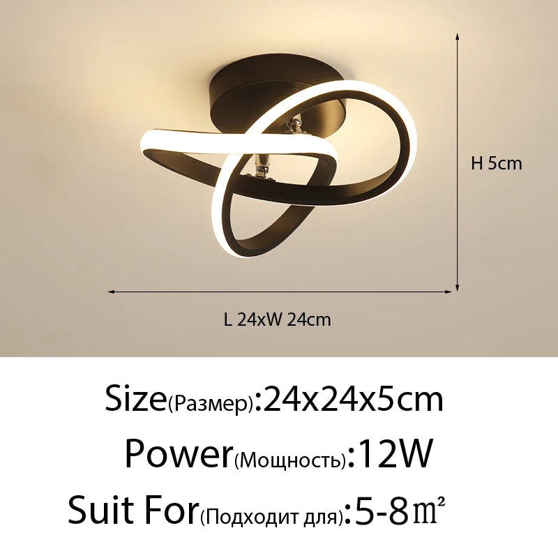 Nordic Minimalist LED Ceiling Light