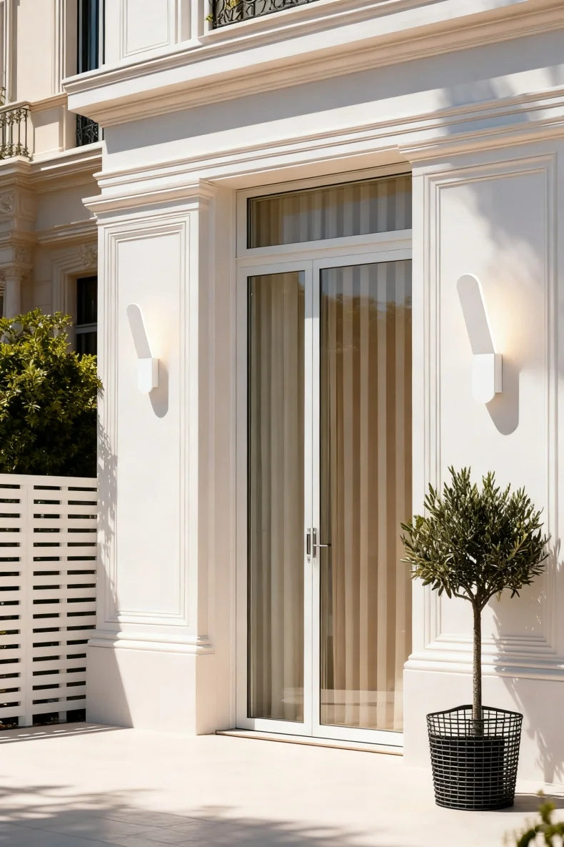 LED outdoor wall lamp IP65 modern simple waterproof hotel villa garden door creative outdoor lighting