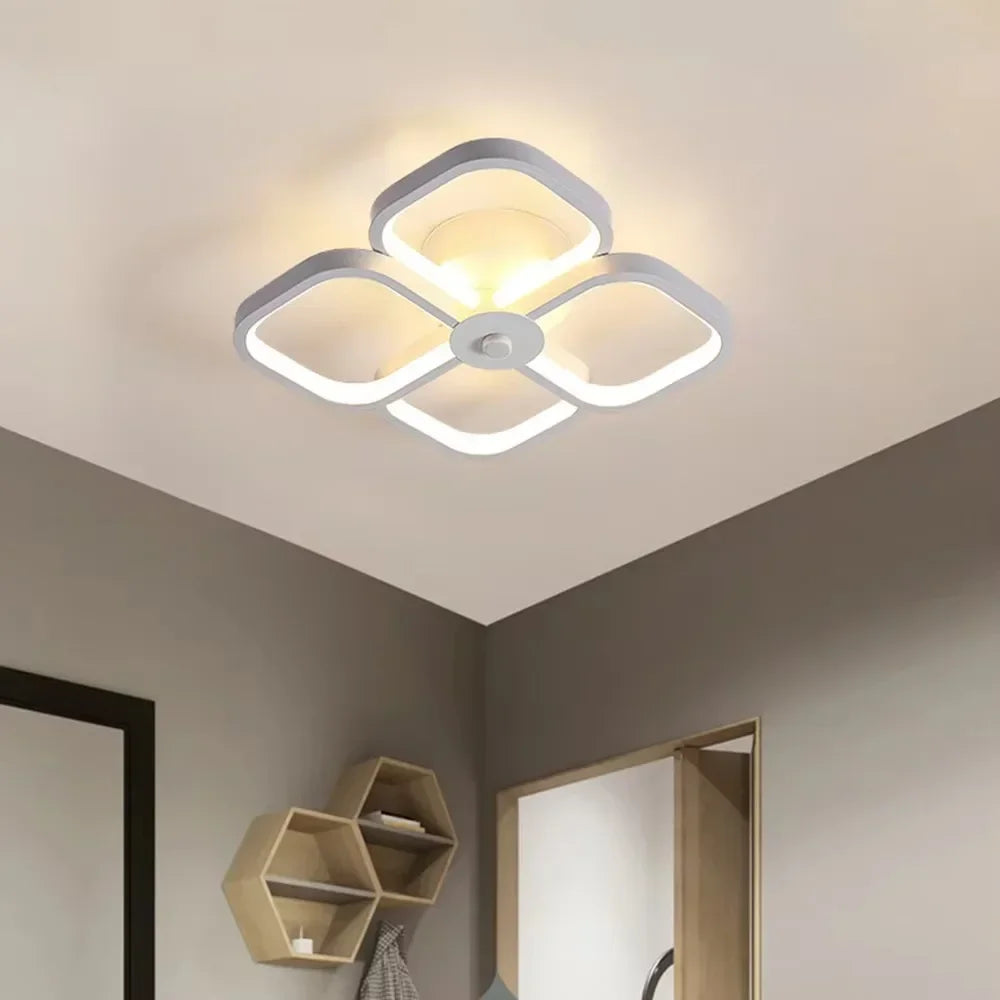 Indoor LED Lighting Fixtures Lack Led Aisle Ceiling Light Modern Lamps Square Shape Surface Living Room Household Deco Hallway