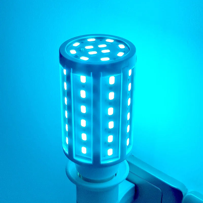 Indoor Lighting Home Lamp 5W/10W/15W/20W AC85-265V Spot Lamp E27 Red/Blue/Green/Yellow Led Corn Bulb Lampada Decorative Light