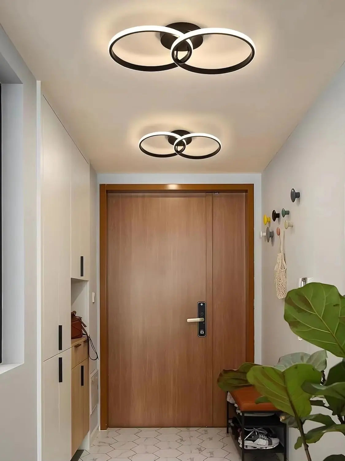 Modern LED Ceiling Light Chandelier for Aisle Hallway Bedroom Living Dining Room - Indoor Home Decor Lighting Fixture Luster