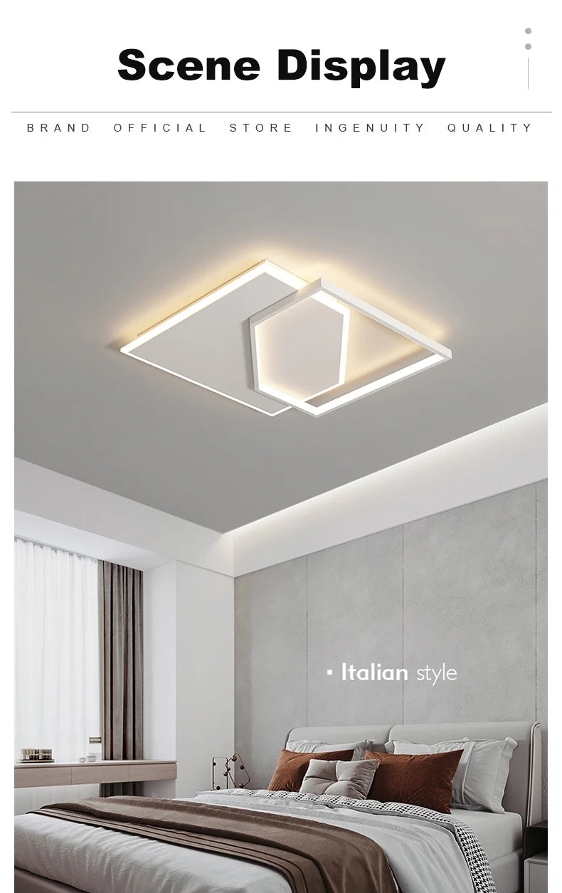 Modern LED Chandelier Indoor Lights For Bedroom Study Living Room Lighting Lamps Luminaria Lustres HOME Decoration