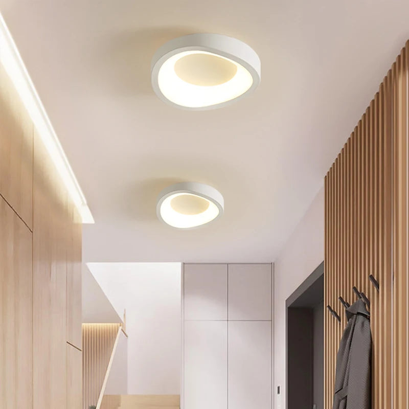 LED Cloakroom Minimalist Ceiling Light Indoor Lighting For Corridor Hallway Cloakroom Entrance Balcony Decorate Luster Lights