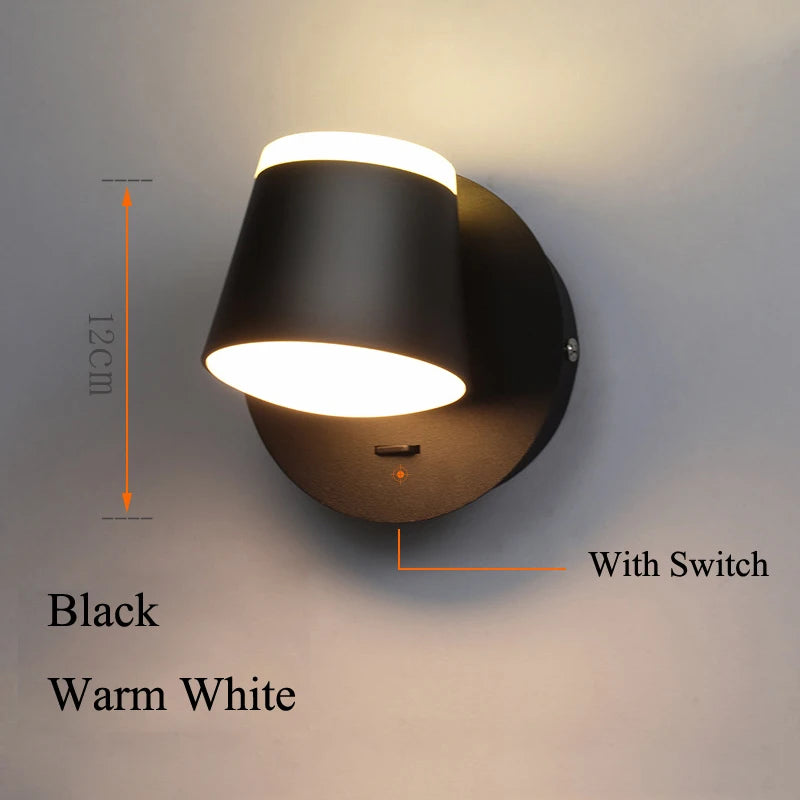8W Rotatable LED Wall & Ceiling Light
