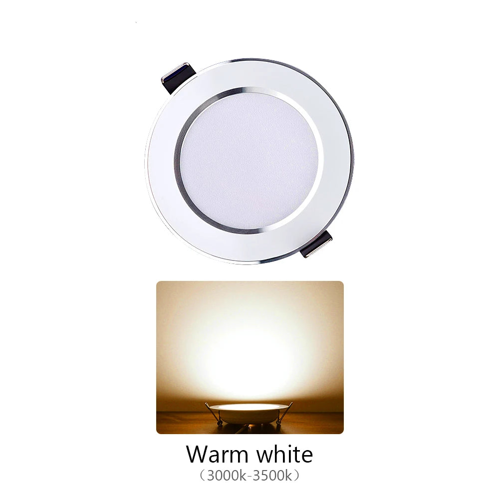Recessed LED Tube Spotlight — 3W to 15W