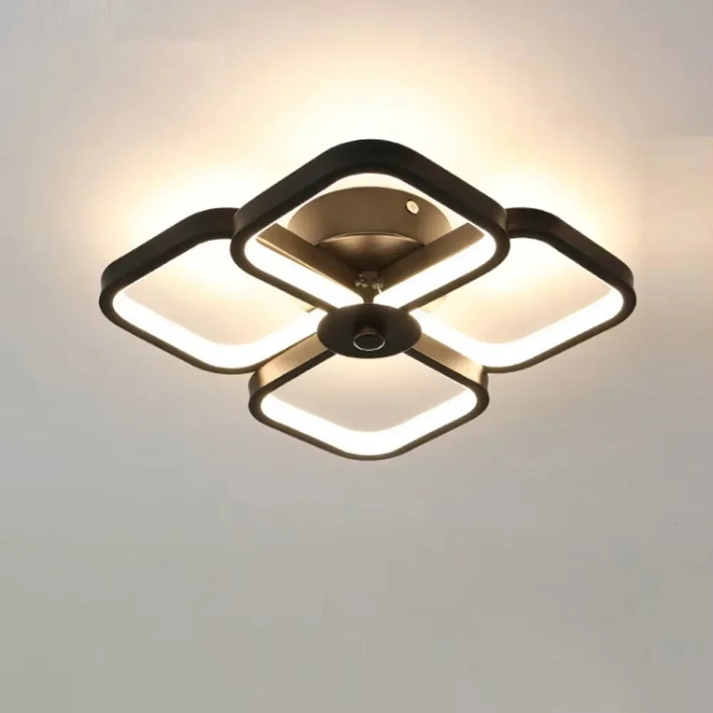 Indoor LED Lighting Fixtures Lack Led Aisle Ceiling Light Modern Lamps Square Shape Surface Living Room Household Deco Hallway