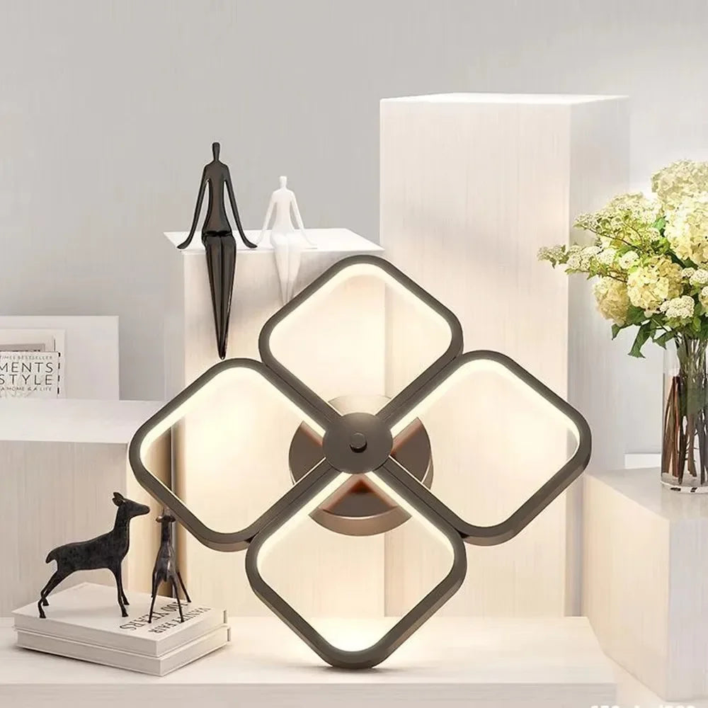 Indoor LED Lighting Fixtures Lack Led Aisle Ceiling Light Modern Lamps Square Shape Surface Living Room Household Deco Hallway