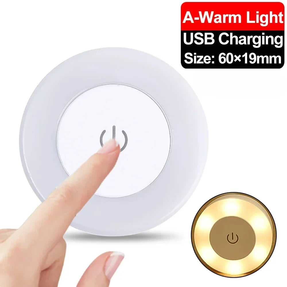 Portable USB Rechargeable LED Night Light