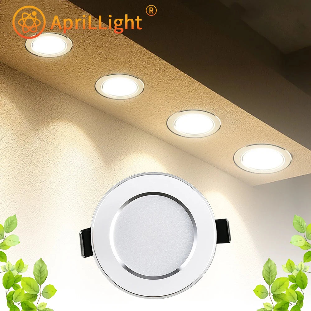 Recessed LED Tube Spotlight — 3W to 15W