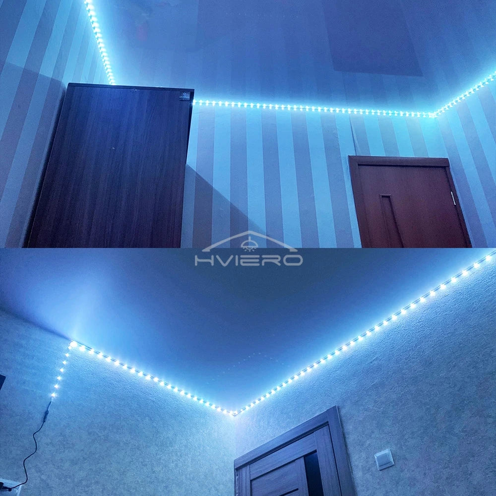 LED Light Strips 2835 Decoration Lighting Infrared Remote Controller Ribbon Lamp USB 5V Festival Party Bedroom BackLight Lamps
