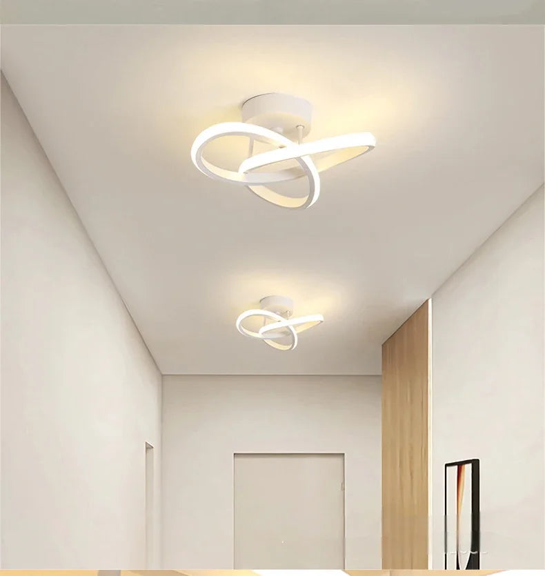 Modern LED Ceiling Light Corridor Lighting Fixture Minimalist Line Lamps Aisle Entryway Staircase Corner Indoor lighting