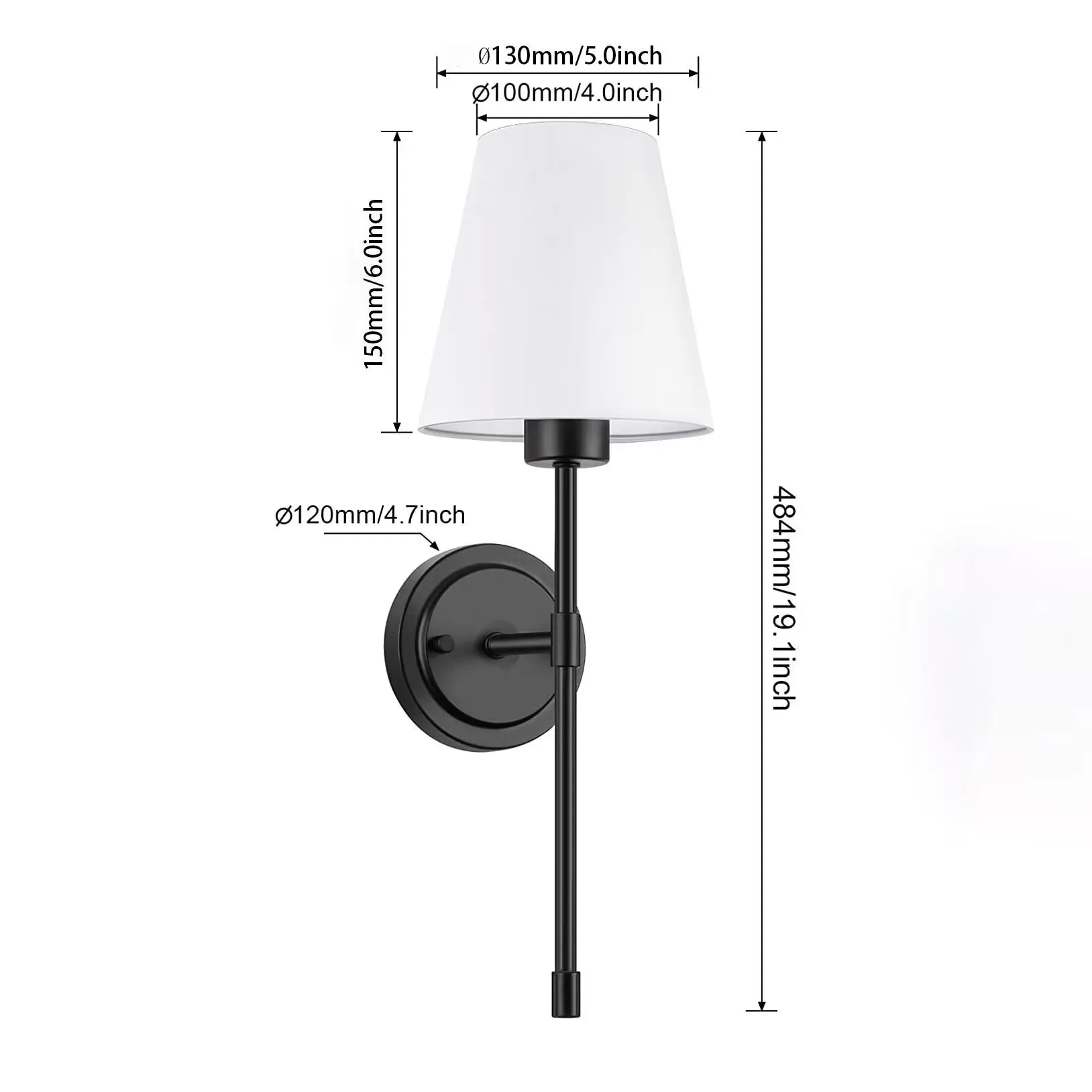 Nordic LED Wall Sconce for Corridors & Balconies