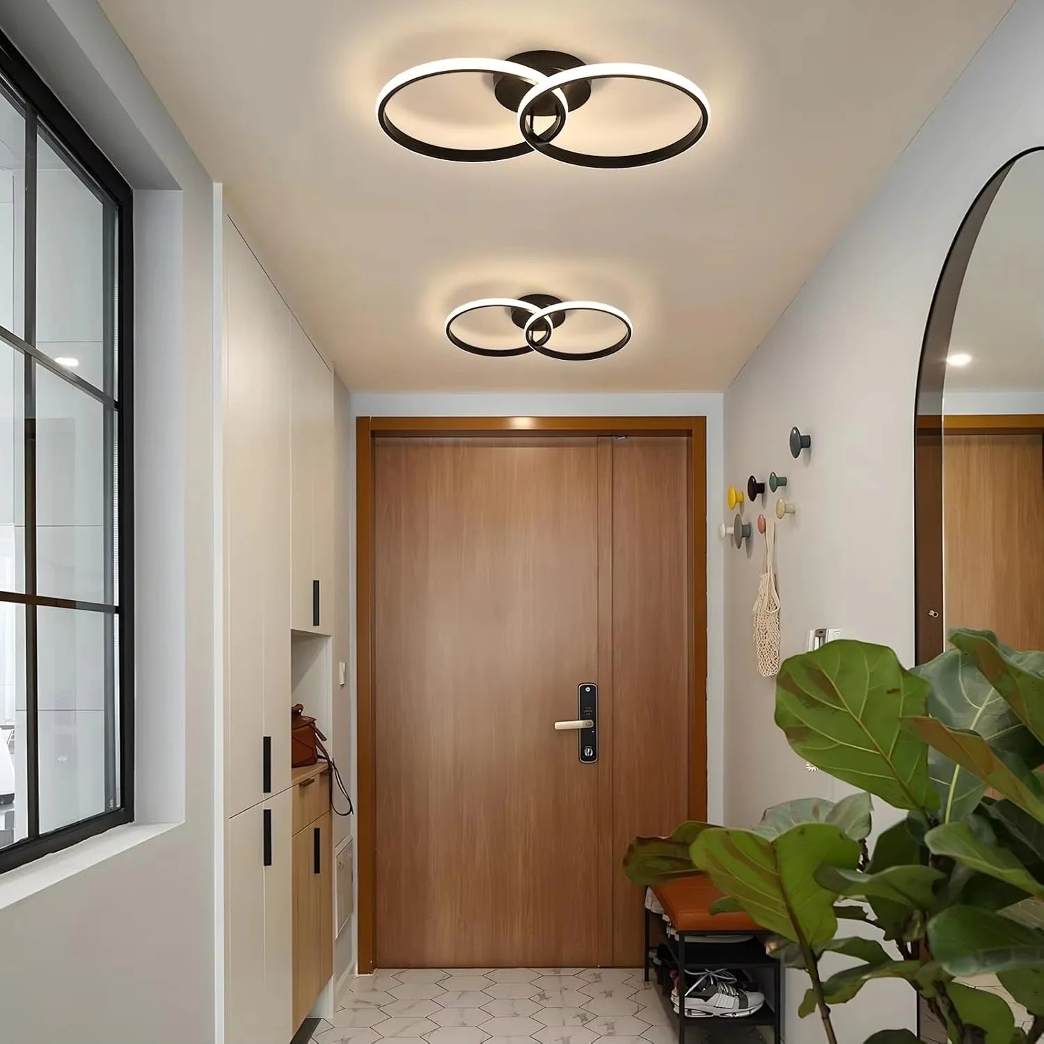 Modern LED Ceiling Light Chandelier for Aisle Hallway Bedroom Living Dining Room - Indoor Home Decor Lighting Fixture Luster