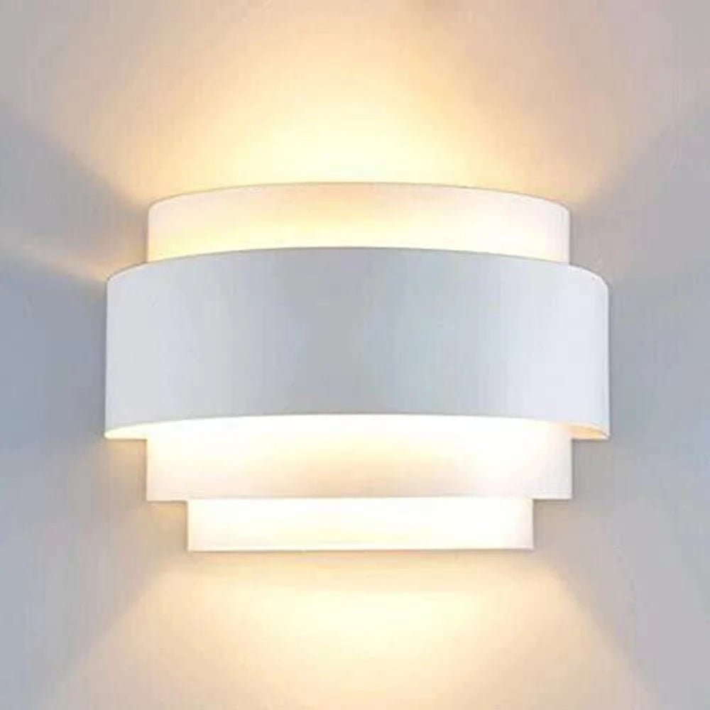Nordic Style Indoor Lighting E27 LED Wall Lights Modern Up Down Bedside Lamp Fixture Sconce Indoor Corridor Living Room Bedroom