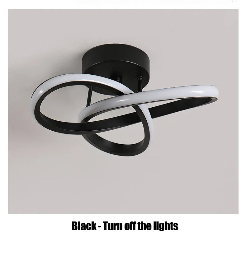 Modern LED Ceiling Light Corridor Lighting Fixture Minimalist Line Lamps Aisle Entryway Staircase Corner Indoor lighting