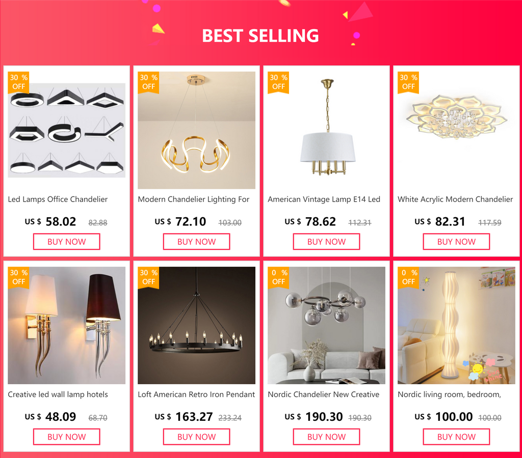 Modern Ceiling Lights for Indoor Home Lighting Led Lamps for Living Room