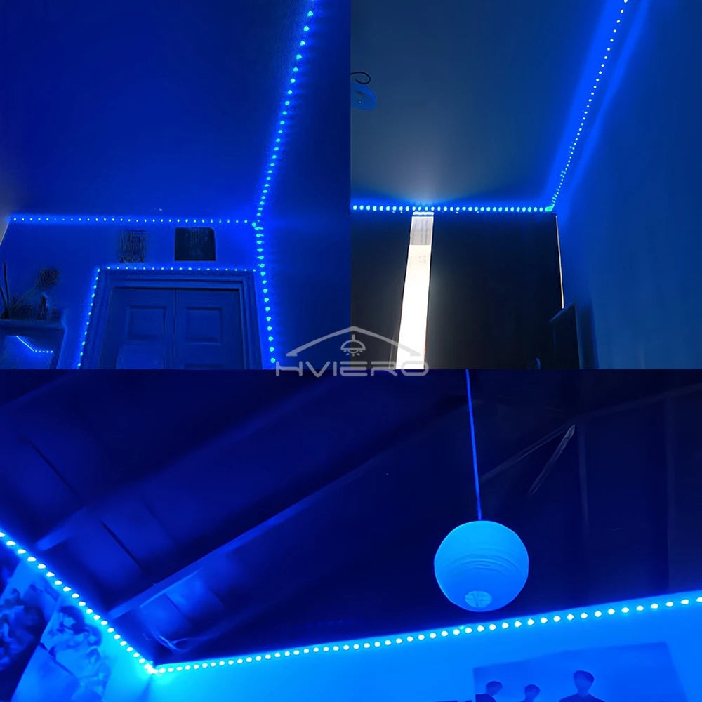 LED Light Strips 2835 Decoration Lighting Infrared Remote Controller Ribbon Lamp USB 5V Festival Party Bedroom BackLight Lamps