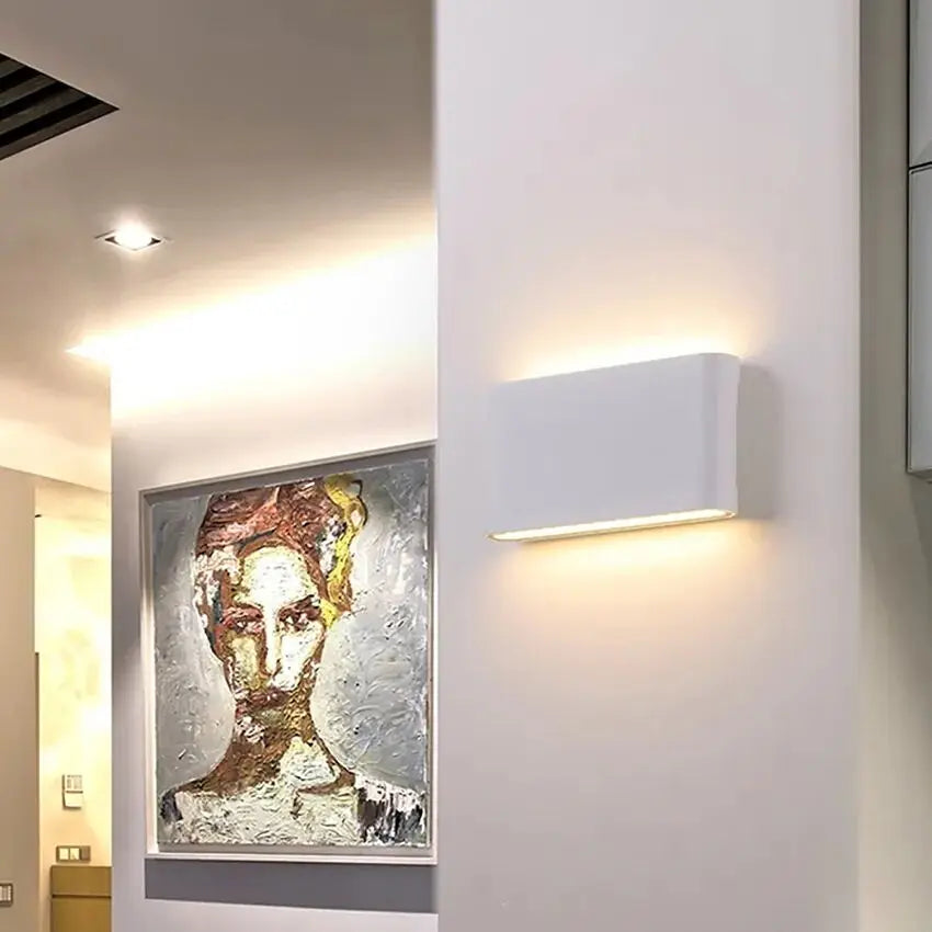 12W IP65 Waterproof Aluminum LED Wall Lamp