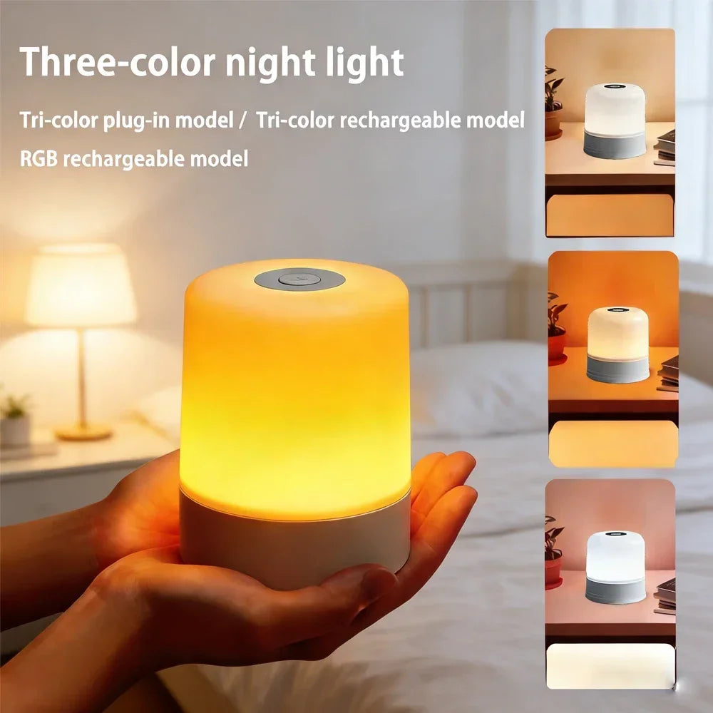 RGB Touchscreen Dimmable LED Desk Lamp