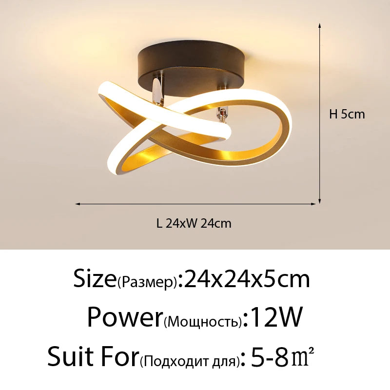 Nordic Minimalist LED Ceiling Light