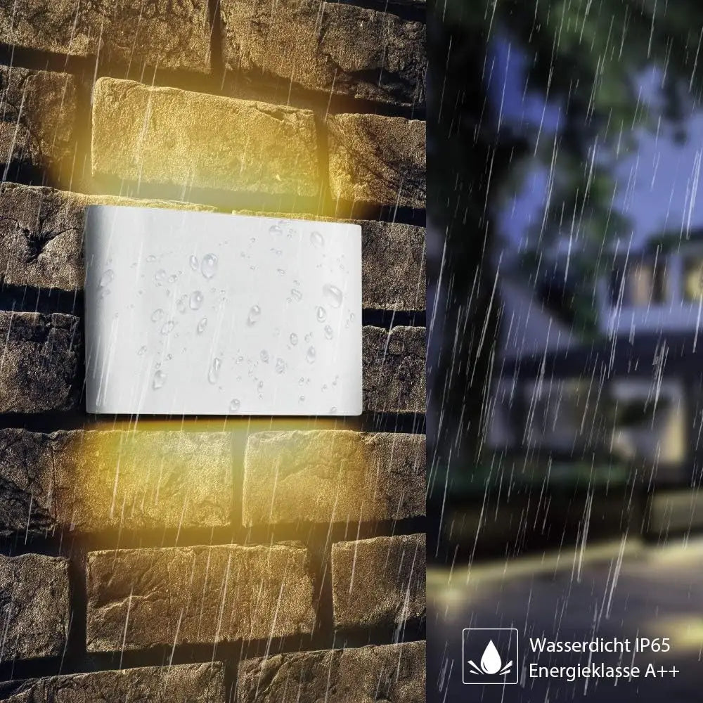 12W IP65 Waterproof Aluminum LED Wall Lamp