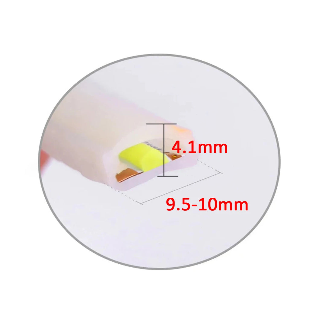 Led Strip 220V Self-adhesive COB Led Strip Lights No Need Driver Flexible Ribbon for Room Kitchen