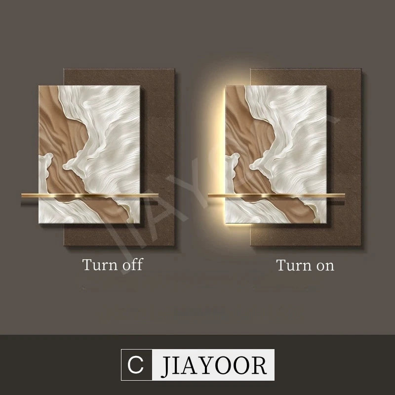 Modern Indoor Decoration LED Wall Lamps for Living Room Hotel Kitchen Table Dining Room Bedroom Bedside Home Luster Mural Lights