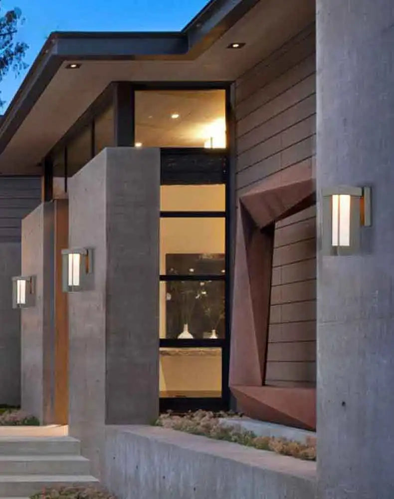 Modern Outdoor LED Lights Waterproof for Terrace Balcony Doorway Hallway Stairs Courtyard Minimalist Wall Lighting