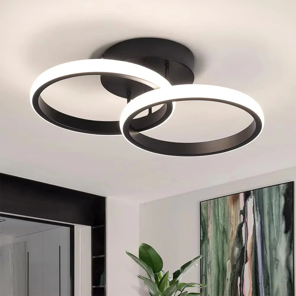 Modern LED Ceiling Light Chandelier for Aisle Hallway Bedroom Living Dining Room - Indoor Home Decor Lighting Fixture Luster