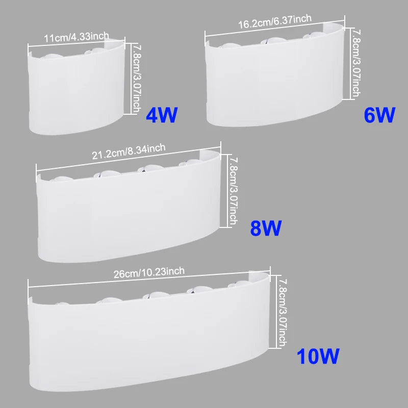 IP65 Waterproof Outdoor LED Wall Lamp