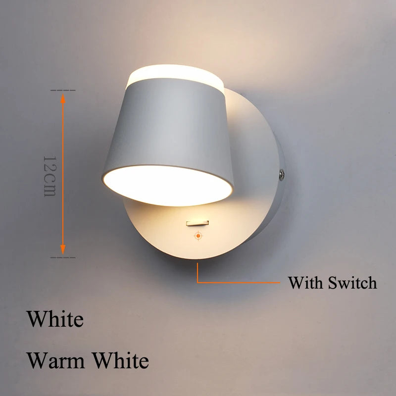 8W Rotatable LED Wall & Ceiling Light