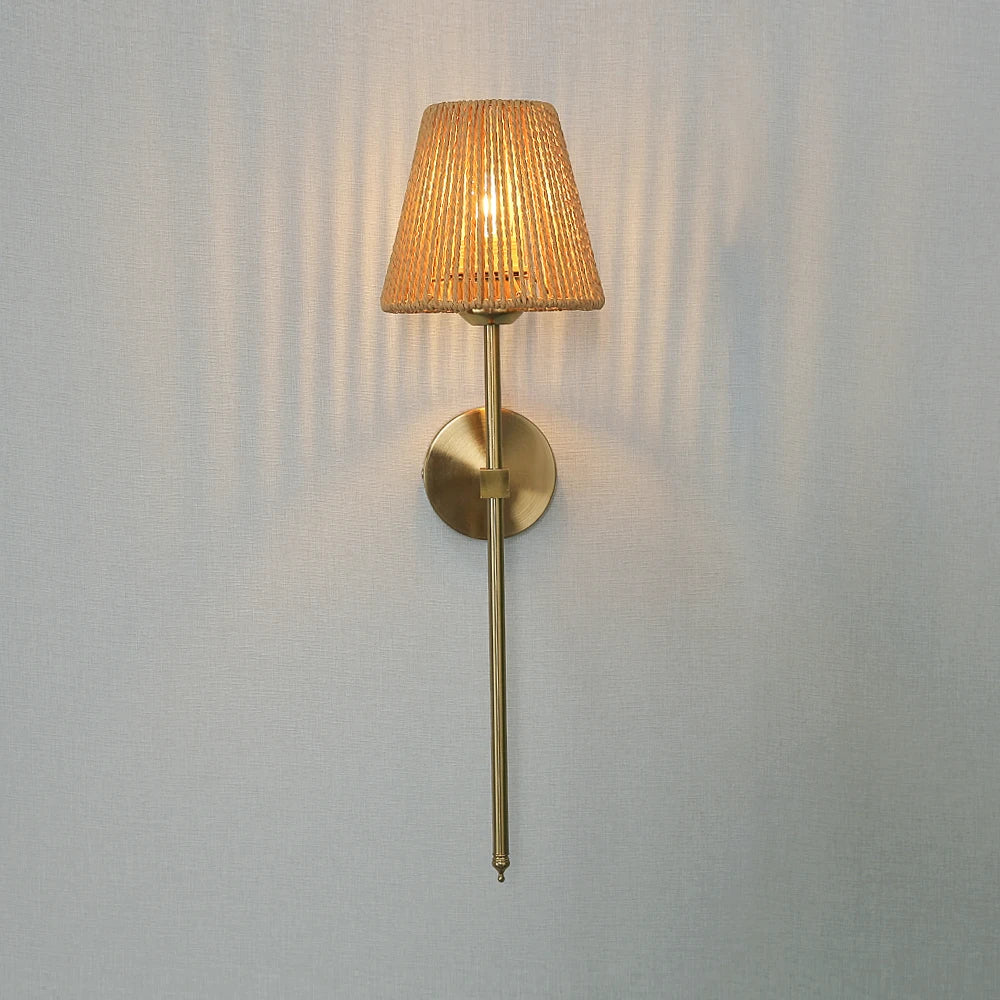 Nordic Minimalist Fabric Shade Wall Sconce