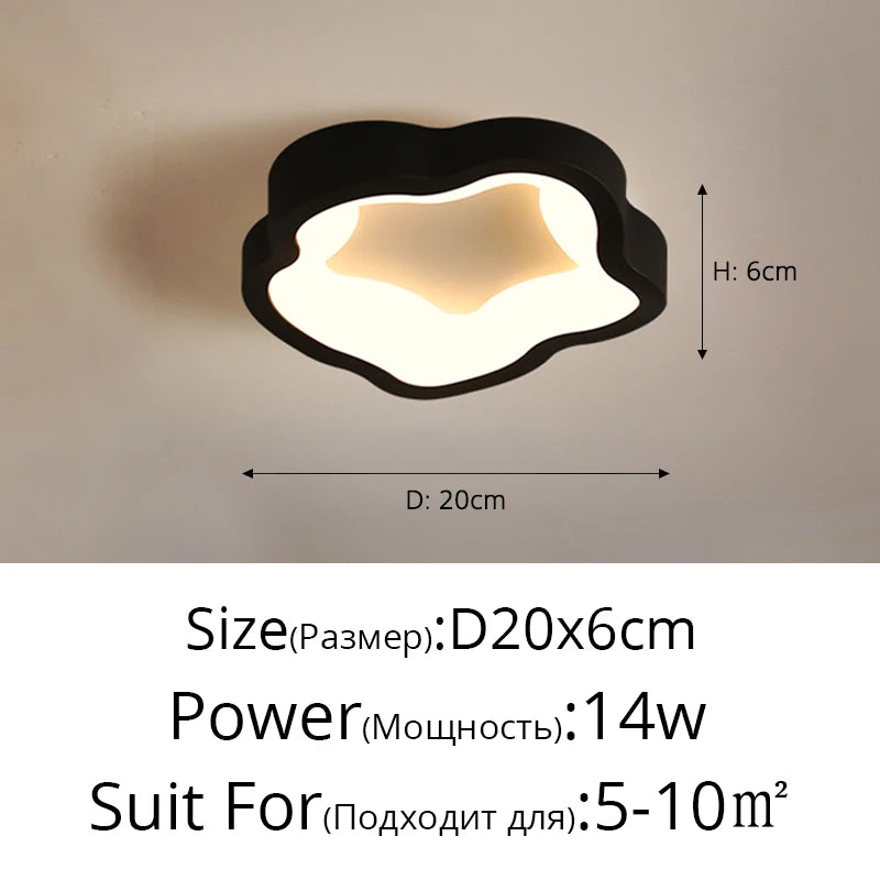 LED Cloakroom Minimalist Ceiling Light Indoor Lighting For Corridor Hallway Cloakroom Entrance Balcony Decorate Luster Lights